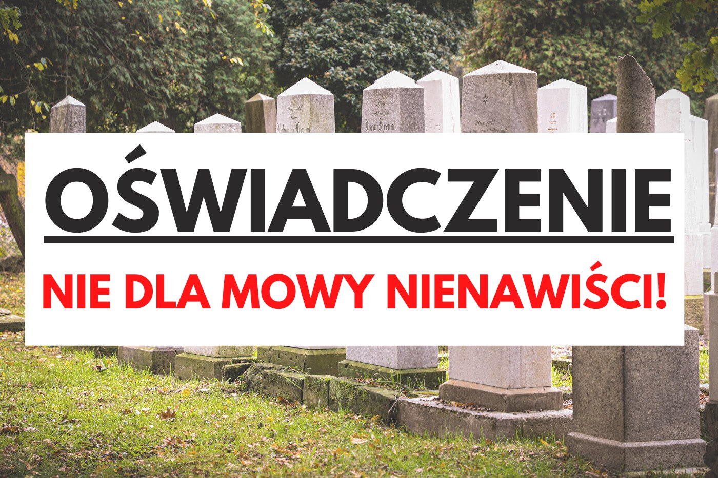 Oświadczenie burmistrza Pszczyny