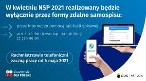 Narodowy Spis Powszechny zdalnie