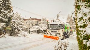 Za odśnieżanie dróg gminnych jest odpowiedzialn