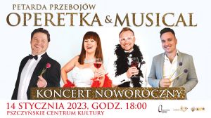 Koncert noworoczny w Pszczyńskim Centrum Kultury