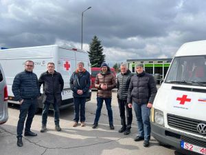 Śląscy samorządowy zawieźli pomoc humanitarną