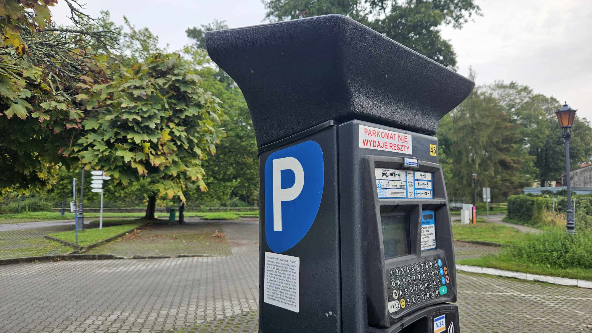 Część parkingów wyłączona z użytkowania