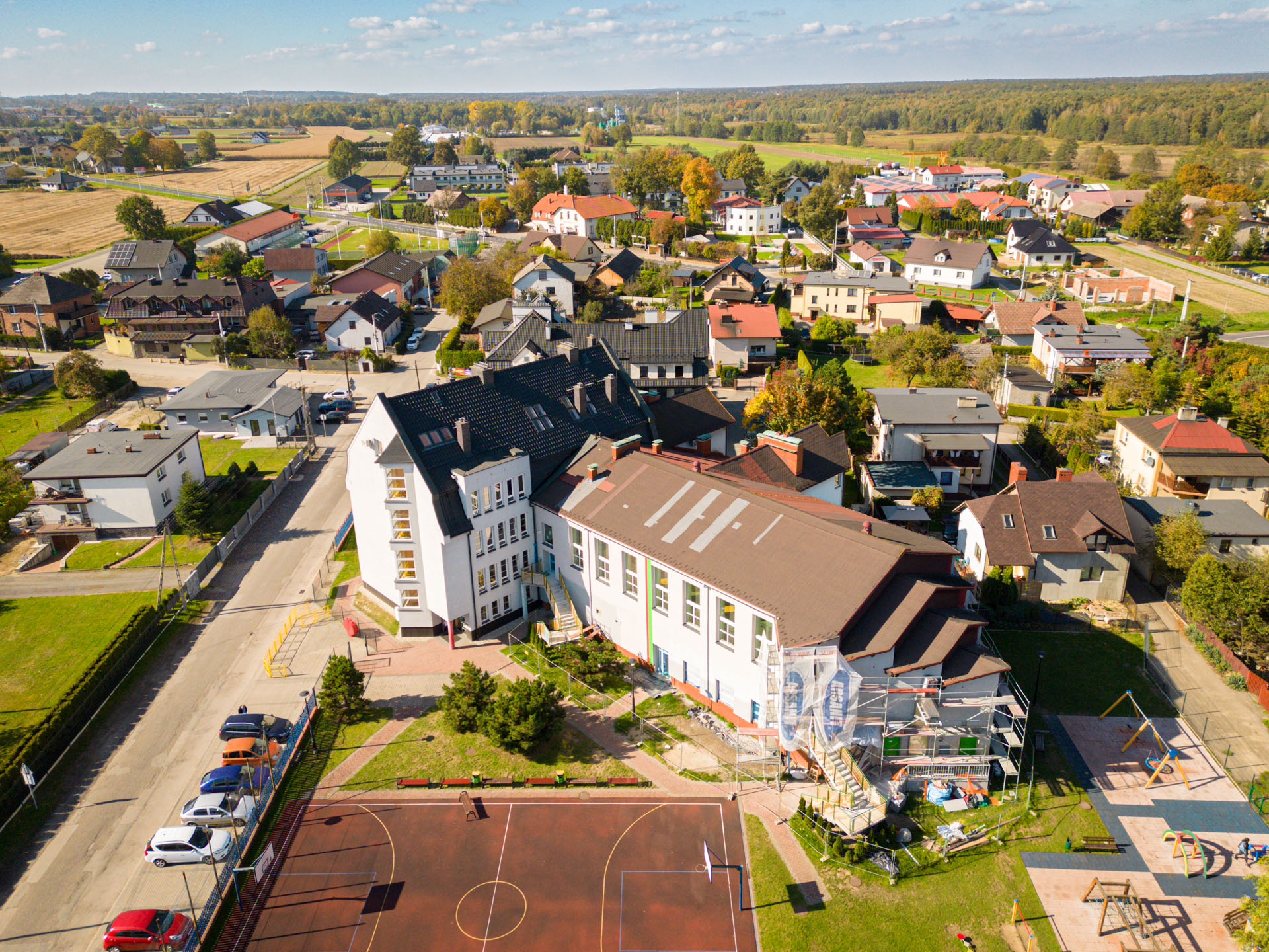 Trwa termomodernizacja Zespołu Szkolno-Przedszkol