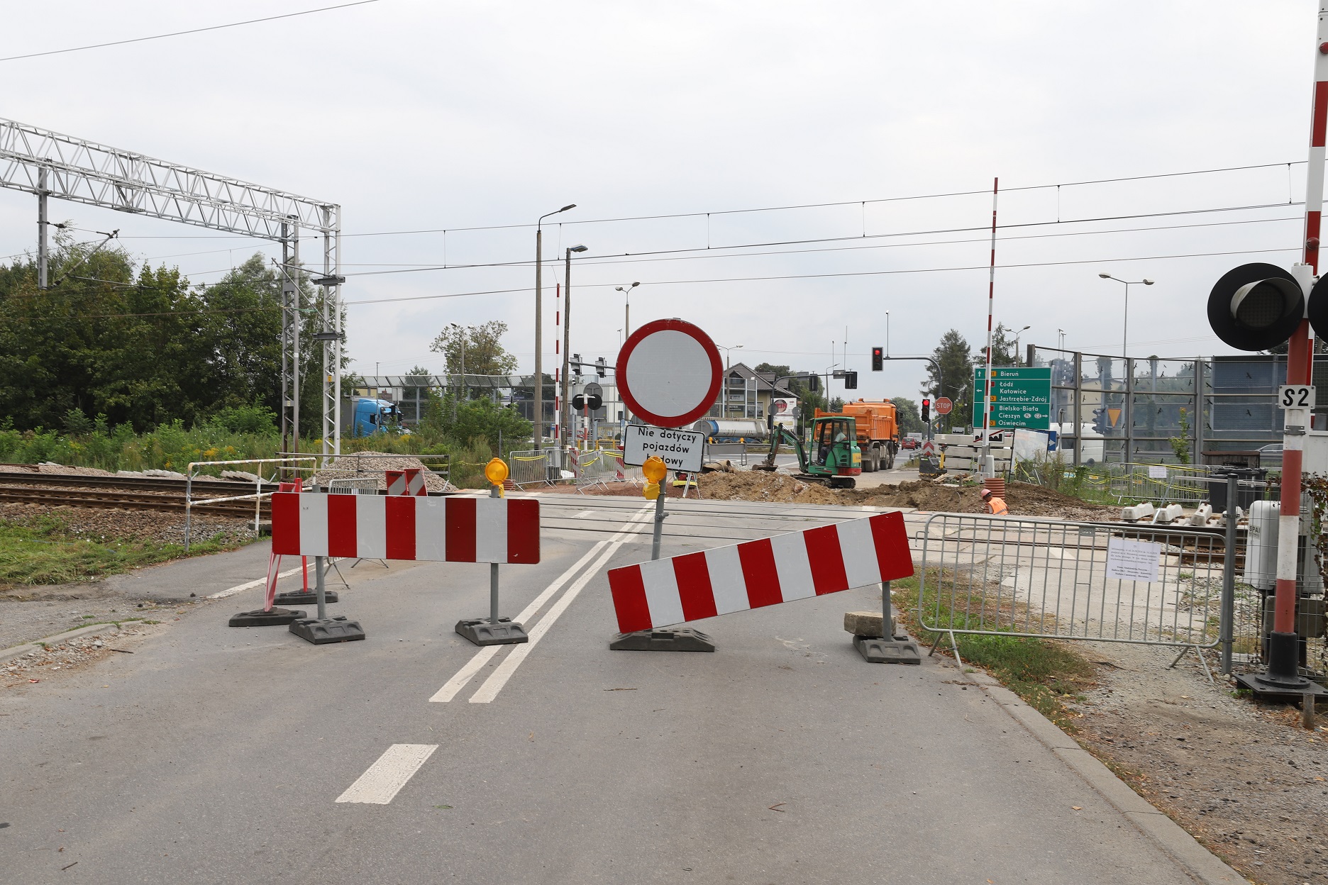 Przejście dla pieszych na ul. Bieruńskiej będzi