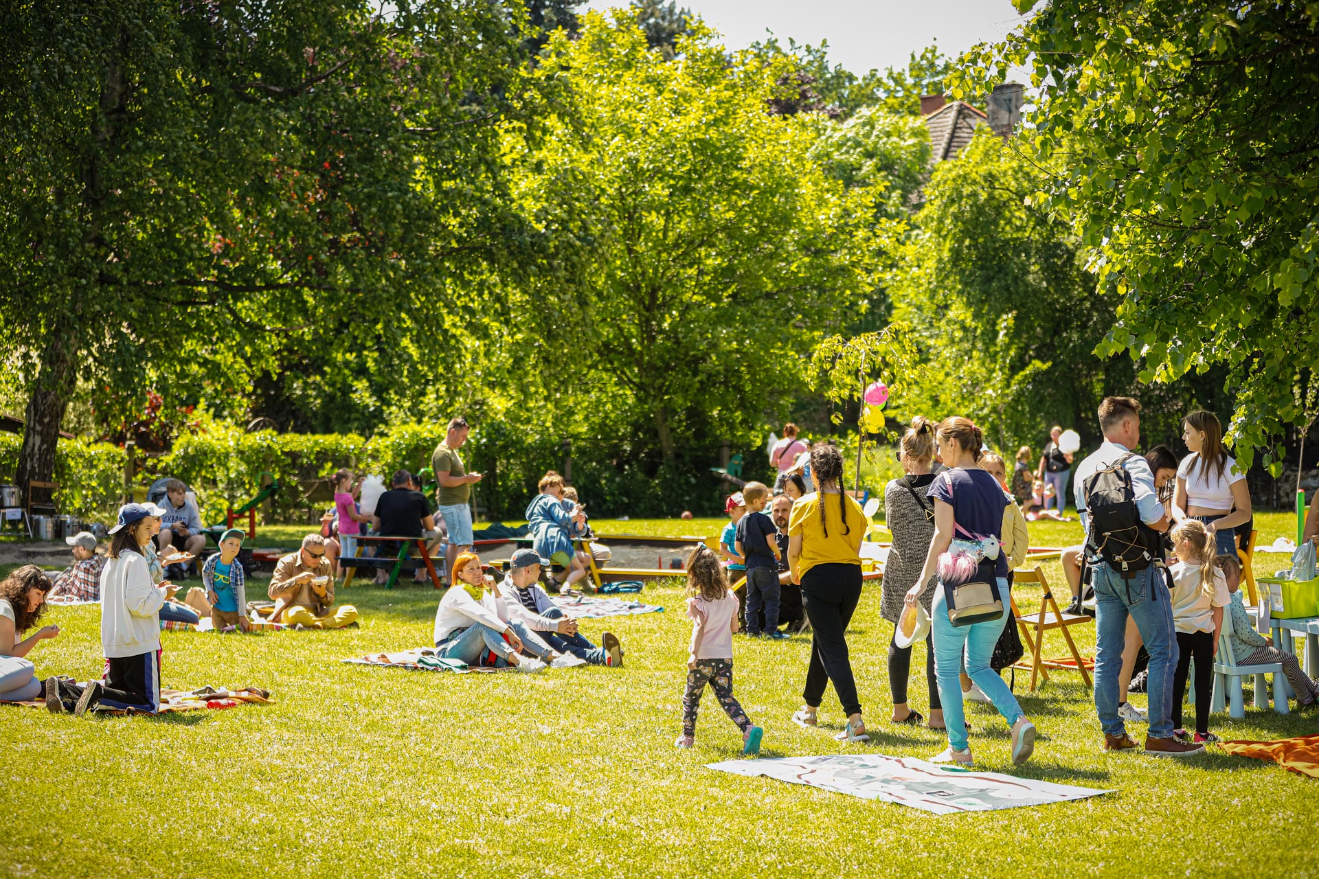 Piknik Rodzinny na terenie Przedszkola nr 2 w Pszc