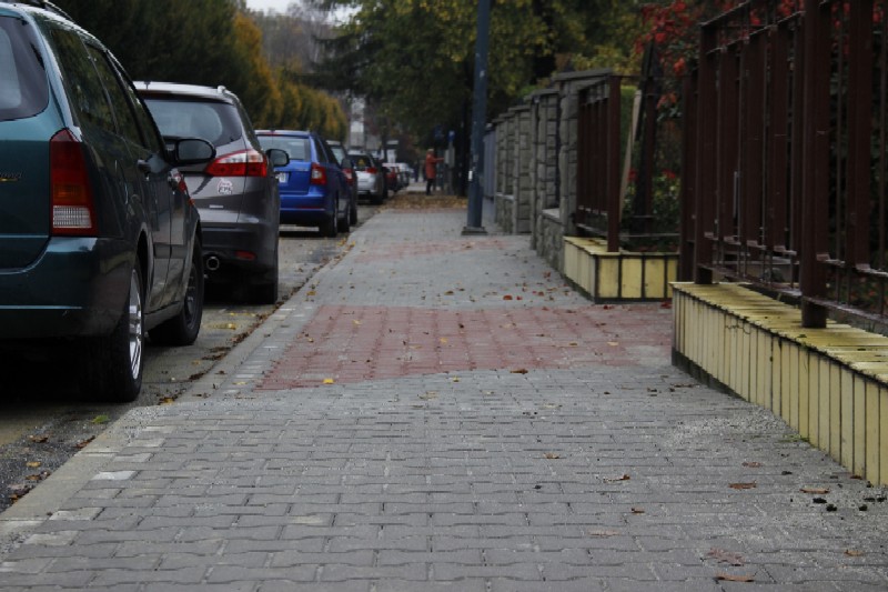 Chodnik na ul. Kościuszki gotowy