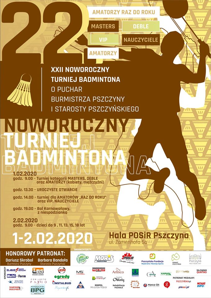 22. Noworoczny Turniej Badmintona