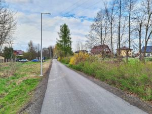 Nowe oświetlenie na ulicy bocznej od Męczennikó