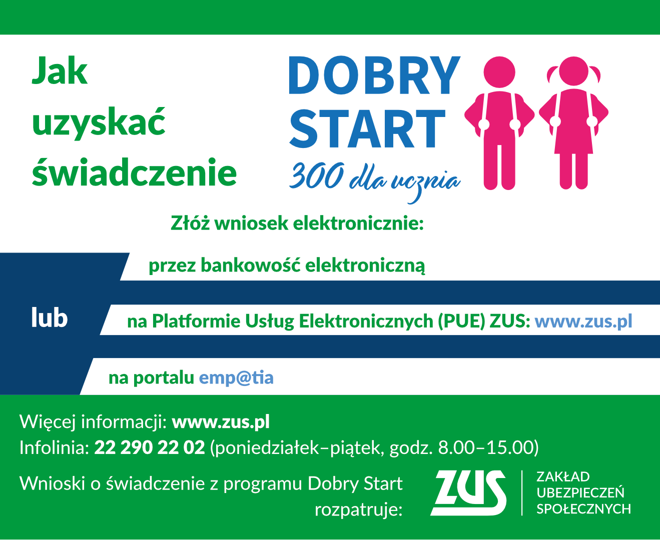 Dobry start - wnioski wyłącznie elektronicznie