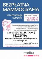 Bezpłatna mammografia w Pszczynie