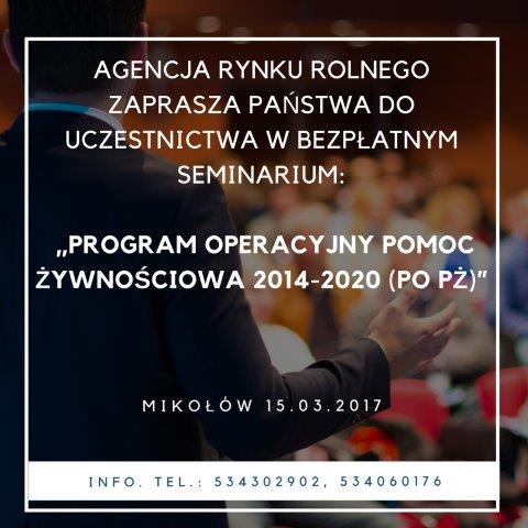 Zaproszenie na seminarium