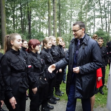 Premier Mateusz Morawiecki w Pszczynie