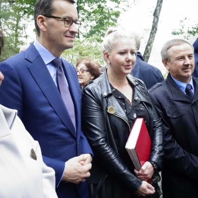 Premier Mateusz Morawiecki w Pszczynie