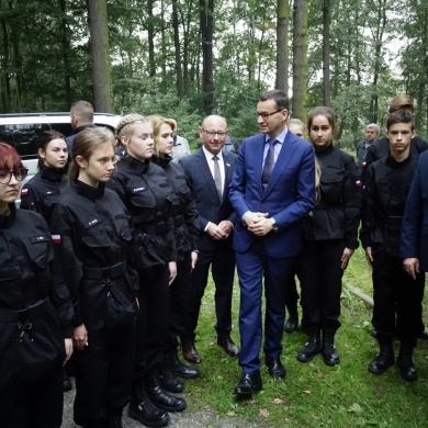 Premier Mateusz Morawiecki w Pszczynie