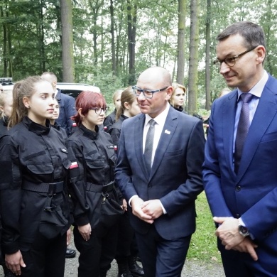 Premier Mateusz Morawiecki w Pszczynie