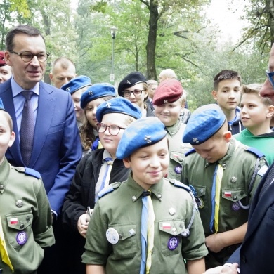 Premier Mateusz Morawiecki w Pszczynie