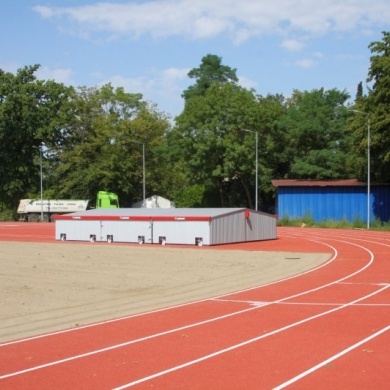 Przebudowa Stadionu Miejskiego w Pszczynie - 08.2020