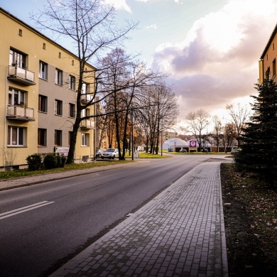 Przebudowa chodnika wzdłuż ulicy Jagiełły - 20.11.2020 