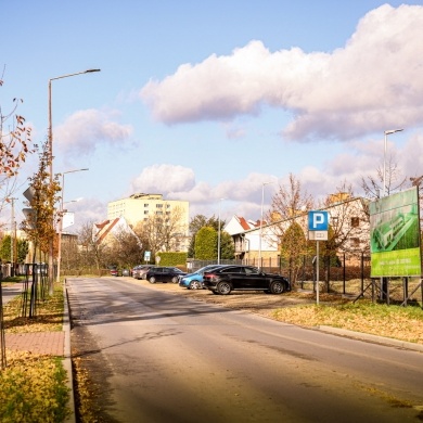 Ulica Marii Skłodowskiej-Curie w Pszczynie - 20.11.2020