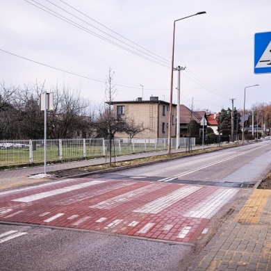 Budowa przejść dla pieszych, chodnika i peronu autobusowego na ul. Skłodowskiej-Curie w Pszczynie - 03.02.2021