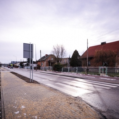 Budowa przejść dla pieszych, chodnika i peronu autobusowego na ul. Skłodowskiej-Curie w Pszczynie - 03.02.2021