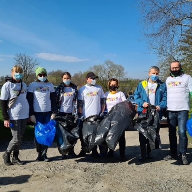 Akcja sprzątania obrzeży Jeziora Goczałkowickiego - 24.04.2021