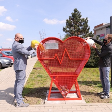 Serce na nakrętki dla Filipka Cholewy - 30.04.2021