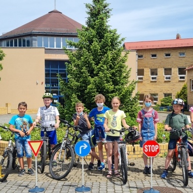 Egzaminy na kartę rowerową w gminie Pszczyna - 05-06.2021