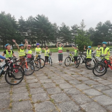 Egzaminy na kartę rowerową w gminie Pszczyna - 05-06.2021