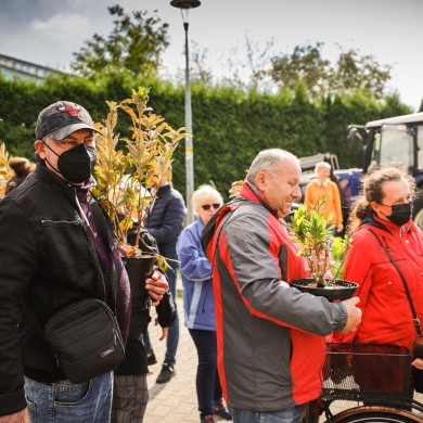 Inicjatywa wręczania mieszkańcom krzewów powiązana z akcją Gramy czysto! #smogover - 21.09.2021