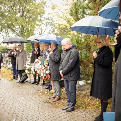 Oznaczenia znakiem pamięci „Tobie Polsko” grobów powstańczych w Pszczynie - 06.10.2021