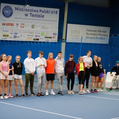 Mistrzostwa Polski U18 w Tenisie - 21.02.2022