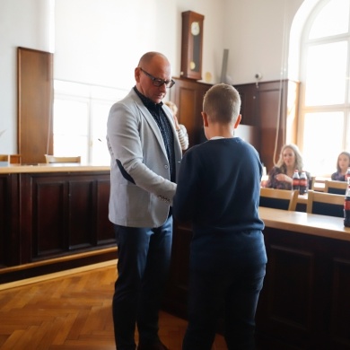 Burmistrz spotkał się z wolontariuszami WOŚP - 13.04.2022