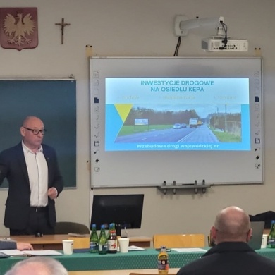 Zebranie sprawozdawczo-wyborcze na osiedlu Kępa w Pszczynie - 20.04.2022