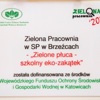 Otwarcie Zielonej Pracowni w Szkole Podstawowej w Brzeźcach - 18.10.2022