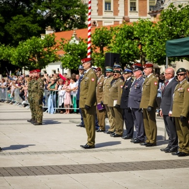 Przysięga wojskowa na rynku w Pszczynie - 01.06.2024