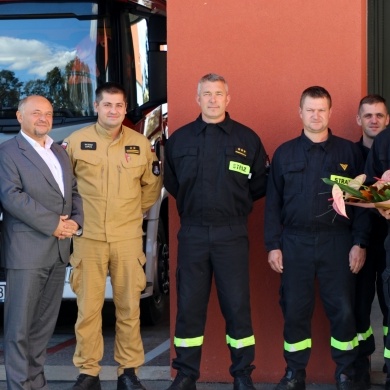 Samorządowcy podziękowali strażakom za działania przeciwpowodziowe - 30.09.2024