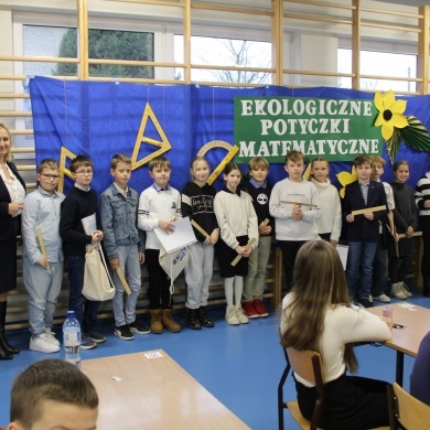 Gminny Konkurs Matematyczny - Ekologiczne potyczki matematyczne - 05.12.2024