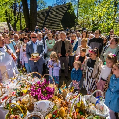 Święcenie koszyczków wielkanocnych 