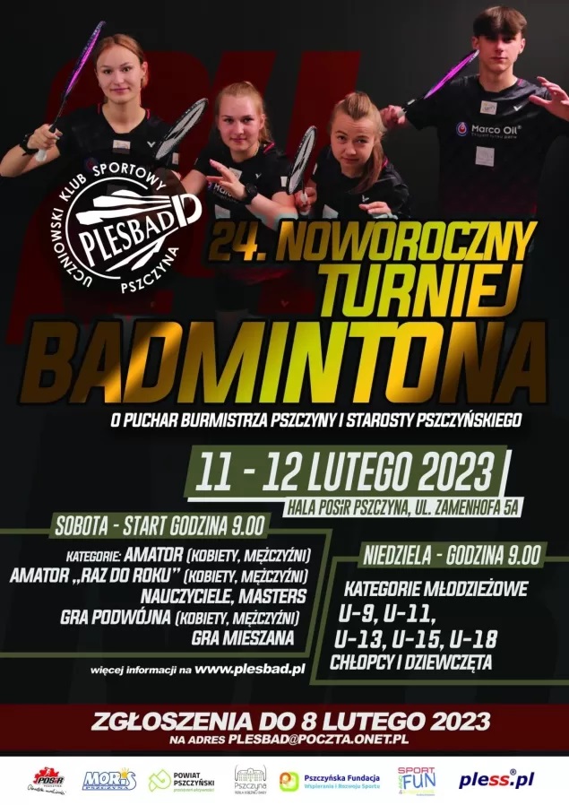 24. Noworoczny Turniej Badmintona